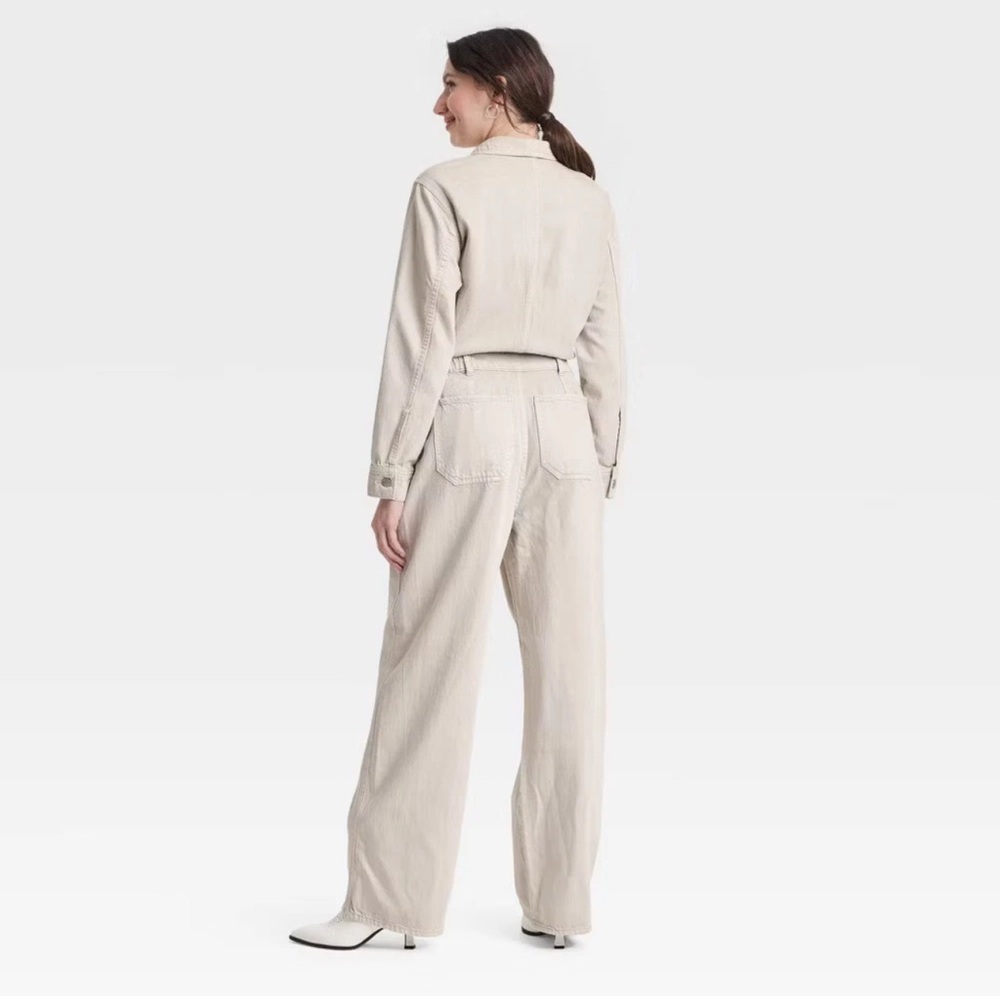Women's Denim Baggy Jumpsuit - Universal Thread